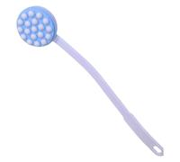 Back Lotion Applicator, Handheld Body Brush, 17.72x3.62 Inches Multifunctional Long Handle Design Massage Tool, Skin Care Rear Brushes for Men, Women, Bath, Shower, Travel, Daily Use