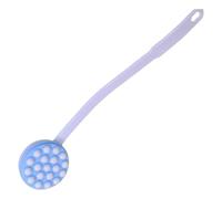 Back Lotion Applicator, Long Handle Shower Brush, 17.72x3.62in Multifunctional Body Massage Tool, Ergonomic Non Slip Portable Bathroom Supplies for Home, Travel, Spa