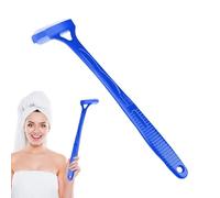 Back Lotion Applicator - Long Reach Folding Handle Roller Brush Tool, Smooth Even Spread Sunscreen Ointment Moisturizer Aid Ideal for Bath Shower Men Elderly Mobility Care Home Use