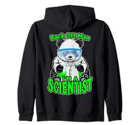 Back Off Man I'm A Scientist Panda Bear STEM Science Geek Sweat à Capuche