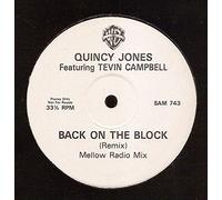 BACK ON THE BLOCK 12" SINGLE UK WARNER BROS 1991 3 TRACKS Q VS 808 (W0047T) PIC SLEEVE