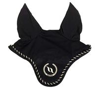 Back on Track Bonnet Chasse-Mouches Couleurs - Noir, Taille Equipement Cheval - Cheval