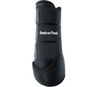 Back On Track Exercise Boots Black Large Front by Back on Track