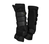 Back on Track® Guêtres d'écurie Airflow avec renfort | Respirant | Couleur : noir (L)