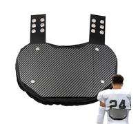 Back Plate Football - EVA 30x17cm | Youth Professional Football Back Protector | Hard Outer Shell Rear Lower B́ack Protector Lower B̀ack Pads F́ootball Protection Gear with Adjustable