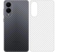 Back Protective Film Compatible With Samsung Galaxy S25 Edge, [4 Pieces] 0.1 Mm Ultra-Thin Soft Pet Back Flim [Anti-Slip] [Anti-Fingerprint]