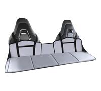Back Seat Extender, Folding Car Mattress, 43x36x7cm, Supportive Cushion Platforms, Space-Saving Design, Portable Automotive Bed for Road Trips, Kids, Friends, Outdoor Travel