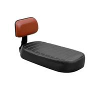 Back Seat For Bike, Adjustable Strap Saddle Cushion With Backrest For Kids