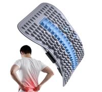 Back Stretcher - 13 Inch Spine Support Massager for Muscle Relief, Alignment with Stretch Function, Yoga Tool for Shoulder Hip Calf Home Gym Pilates Travel, ABS Material, Boxed