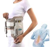 Back Stretcher Herniated Disc Relief, Adjustable 450N Lumbar Decompression Device, Dynamic Tuning & Bilateral Synchronization, Wearable Spine Support for Lumbar Muscle Strain Scoliosis Home Therapy