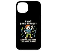 Back Surgery Lousy T-Shirt Amusant pour Homme Get Well Patient Coque pour iPhone 13