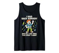 Back Surgery Lousy T-Shirt Amusant pour Homme Get Well Patient Débardeur