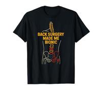 Back Surgery Made Me Bionic Cool Women Surgery Recover T-Shirt