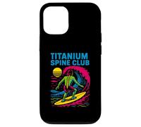 Back Surgery Titanium Spine Club Cool Mens Get Well Coque pour iPhone 12/12 Pro