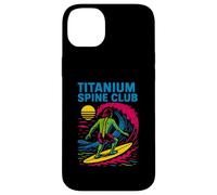 Back Surgery Titanium Spine Club Cool Mens Get Well Coque pour iPhone 14 Plus