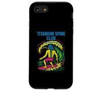 Back Surgery Titanium Spine Club Cool Mens Get Well Coque pour iPhone SE (2020) / 7/8