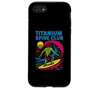 Back Surgery Titanium Spine Club Cool Mens Get Well Coque pour iPhone SE (2020) / 7/8