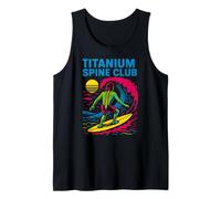 Back Surgery Titanium Spine Club Cool Mens Get Well Débardeur