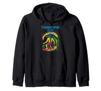 Back Surgery Titanium Spine Club Cool Mens Get Well Sweat à Capuche