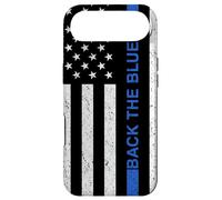 Back The Blue Thin Blue Line Drapeau US Police Officer Cop Coque pour iPhone Air
