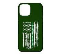 Back The Green Thin Green Line, Patrouille frontalière sous Drapeau américain Coque pour iPhone 12 Mini
