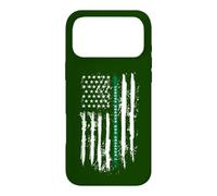 Back The Green Thin Green Line, Patrouille frontalière sous Drapeau américain Coque pour iPhone 17 Pro Max
