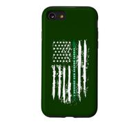 Back The Green Thin Green Line, Patrouille frontalière sous Drapeau américain Coque pour iPhone SE (2020) / 7/8