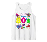 Back to 80's 1980s Vintage Retro 80's Costume Party Débardeur