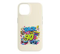 Back to 90s Nostalgia Roller Skate Boombox Cassette Années 90 Coque pour iPhone 14