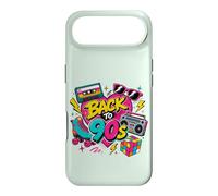 Back to 90s Nostalgia Roller Skate Boombox Cassette Années 90 Coque pour iPhone Air