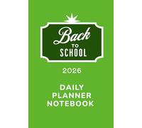 Back to School 2026 Daily Planner Notebook for Students - Cute Academic Year Organizer with 183 Pages | Homework, Schedule, To-Do List & Goal Tracker | Perfect for Middle School, High School & College