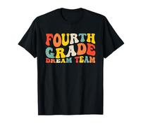 Back to School 4th Grade Dream Team Teacher Kids Fourth Grad T-Shirt