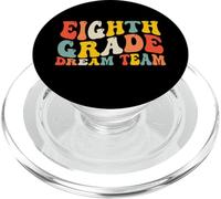 Back to School 8th Grade Dream Team Teacher Kids Eighth Grad PopSockets PopGrip pour MagSafe