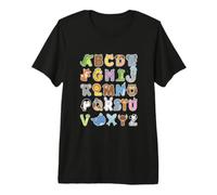 Back to School ABC Kindergarten Teacher T-Shirt Haut de Gamme