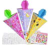 Back To School Boîte À Cadeaux,3pcs Boîte À Bonbons Pour Enfants,Welcome L'école Décor Fournitures,Abc 123 Boîte À Emballage De Chocolat Pour Décoration De Rentrée Scolaire