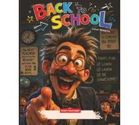 Back to School Funny Characters Notebooks: Mr. Wiseguy Edition: 110 Pages, Wide Ruled, Sarcastic 3D Cartoon Cover for Forgetful Students and Geniuses