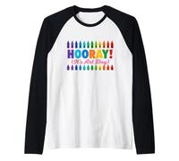 Back to School Hooray It's Art Day Teacher Manche Raglan