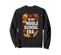 Back to School in My Middle School Era Cute Women First Day Sweatshirt