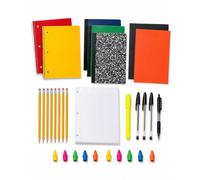 Back to School Supply College Ruled Kit 31 Piece