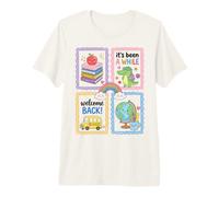 Back to School Teacher First Day Welcome Back Student T-Shirt Haut de Gamme