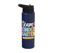 Back to School Team Kindergarten Stainless Steel Insulated Water Bottle