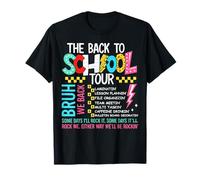 Back to School Tour 2025 2026 Funny Teacher Gen Alpha Vibes T-Shirt
