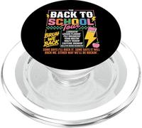 Back To School Tour Cute Teacher First Day Of School Bruh PopSockets PopGrip pour MagSafe
