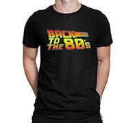 Back to The 80's Funny Retro Eighties Party T-Shirt pour Homme et Femme - Noir - X-Large