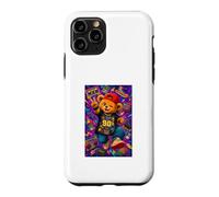 Back to The 90s Teddy Bear Retro Nostalgia Coque pour iPhone 11 Pro