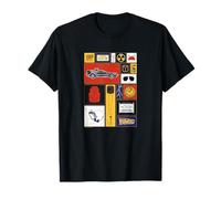 Back To The Future 35th Anniversary Icon Panels T-Shirt