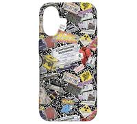 Back to The Future 40th Anniversary Sticker Collage AOP Coque pour iPhone 17