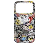 Back to The Future 40th Anniversary Sticker Collage AOP Coque pour iPhone 17 Pro