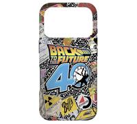 Back to The Future 40th Anniversary Sticker Collage Coque pour iPhone 17 Pro
