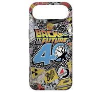 Back to The Future 40th Anniversary Sticker Collage Coque pour iPhone Air